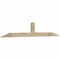 Ekena Millwork Portland Rough Sawn Timber Gable Bracket, Douglas Fir, 84"W x 14"H x 2"D x 4"F, 4/12 Pitch GBW084X14X0204POR00RDF - alternate 4